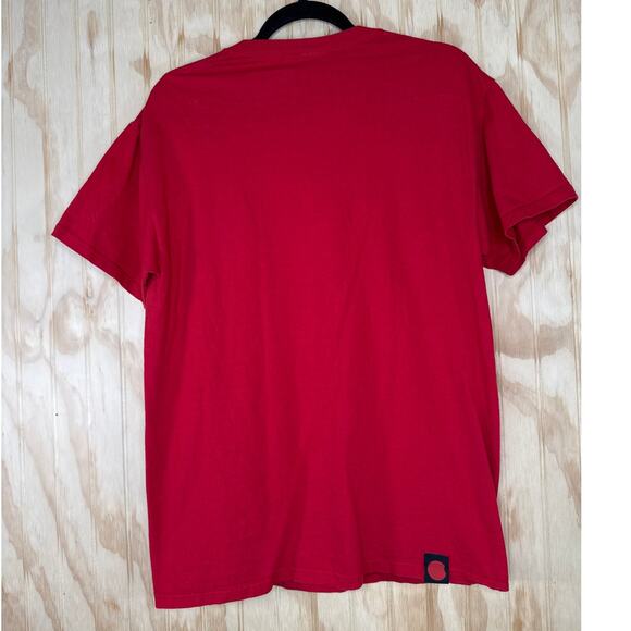 Cookies SF Red Graphic T-Shirt “Puttin in Work” Unisex Size Large Streetwear Y2K - Picture 3 of 9